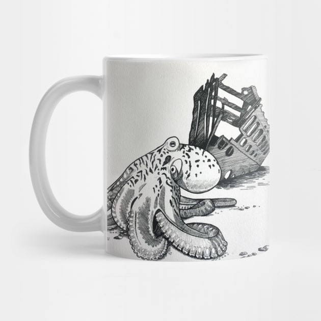 Octopus by Karroart